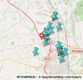 Mappa Via Pietro Zorutti, 33010 Pagnacco UD, Italia (3.07)