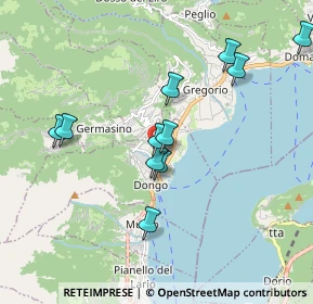 Mappa Via Campiedi, 22014 Dongo CO, Italia (1.73182)