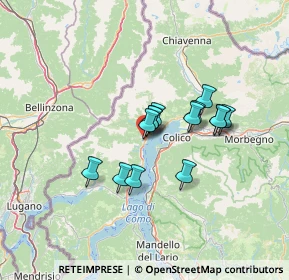 Mappa Via Campiedi, 22014 Dongo CO, Italia (9.67)