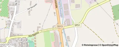Mappa Tavagnacco