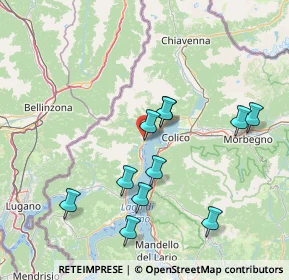 Mappa Via Aldo Rumi, 22014 Dongo CO, Italia (14.62909)