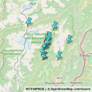 Mappa Via A. Diaz, 38080 Caderzone Terme TN, Italia (7.785)