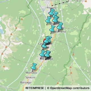 Mappa Via A. Diaz, 38080 Caderzone Terme TN, Italia (1.451)