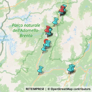 Mappa Via A. Diaz, 38080 Caderzone Terme TN, Italia (8.4805)