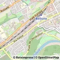 地图 Belluno