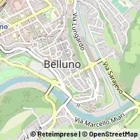 Mapa Belluno
