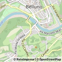 Map Belluno