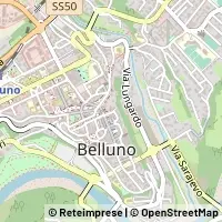 Mapa Belluno