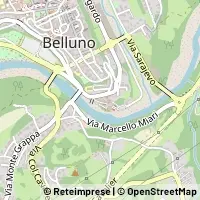 Mapa Belluno