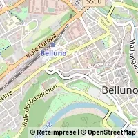 Kaart Belluno