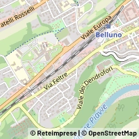 Map Belluno