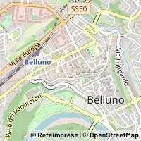 Kaart Belluno