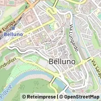 Karte Belluno