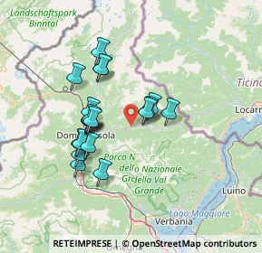 Mappa 28853 Druogno VB, Italia (11.6595)