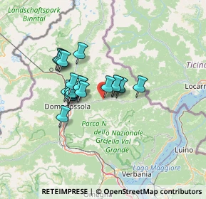 Mappa 28853 Druogno VB, Italia (9.9065)
