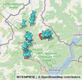 Mappa 28853 Druogno VB, Italia (11.54938)