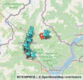 Mappa 28853 Druogno VB, Italia (11.8805)