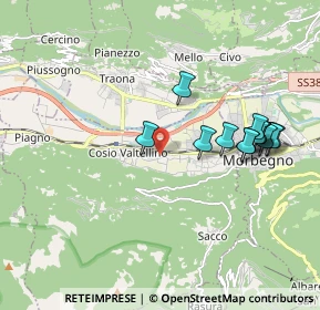 Mappa Via Stelvio, 23013 Cosio Valtellino SO, Italia (1.86846)