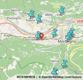 Mappa Via Stelvio, 23013 Cosio Valtellino SO, Italia (2.50083)