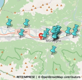Mappa Via Stelvio, 23013 Cosio Valtellino SO, Italia (3.532)