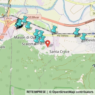 Mappa Via Vittorio Emanuele II, 23010 Piantedo SO, Italia (1.2685)