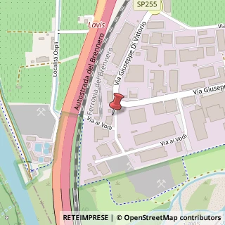 Mappa Via ai Vodi, 26, 38015 Lavis, Trento (Trentino-Alto Adige)