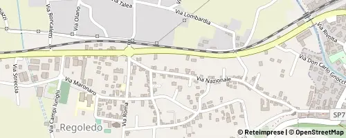 Mappa Cosio Valtellino