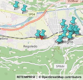 Mappa Via Nazionale, 23013 Cosio Valtellino SO, Italia (1.135)