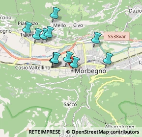 Mappa Via Nazionale, 23013 Cosio Valtellino SO, Italia (1.59083)