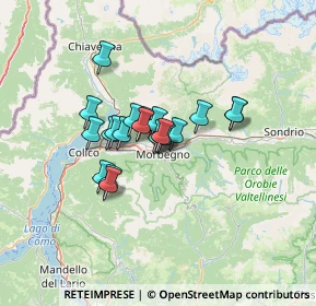 Mappa Via Nazionale, 23013 Cosio Valtellino SO, Italia (8.7715)