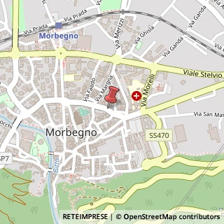 Mappa Via Ezio Vanoni, 59, 23017 Morbegno, Sondrio (Lombardia)