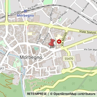 Mappa Via Ezio Vanoni, 73, 23017 Morbegno, Sondrio (Lombardia)