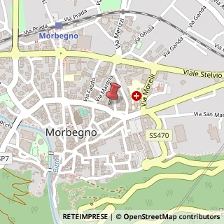 Mappa Via Ezio Vanoni, 59/A, 23017 Morbegno, Sondrio (Lombardia)