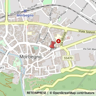 Mappa Via Ezio Vanoni, 64, 23017 Morbegno, Sondrio (Lombardia)