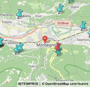 Mappa Via Carlo Fabani, 23017 Morbegno SO, Italia (3.12615)