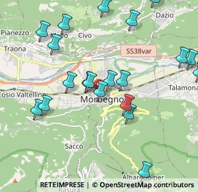 Mappa Via Carlo Fabani, 23017 Morbegno SO, Italia (2.191)