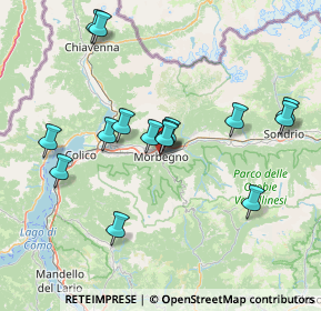 Mappa Via Carlo Fabani, 23017 Morbegno SO, Italia (14.434)