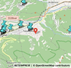 Mappa Via Coseggio Di Sopra, 23018 Talamona SO, Italia (2.819)