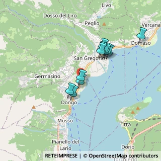 Mappa Via Statale, 22014 Dongo CO, Italia (1.51636)