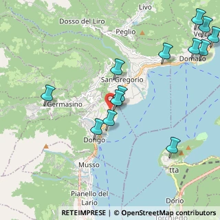 Mappa Via Statale, 22014 Dongo CO, Italia (2.53923)