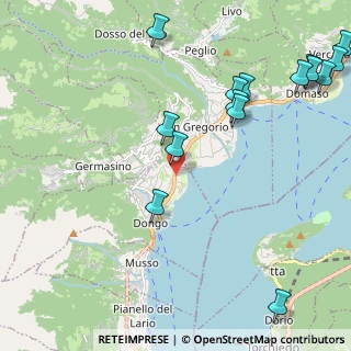 Mappa Via Statale, 22014 Dongo CO, Italia (2.77733)