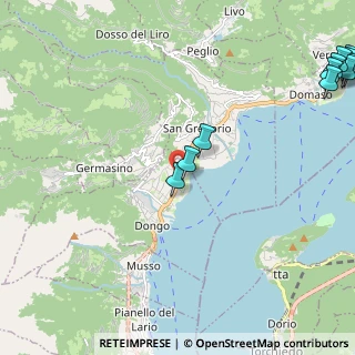 Mappa Via Statale, 22014 Dongo CO, Italia (3.27364)