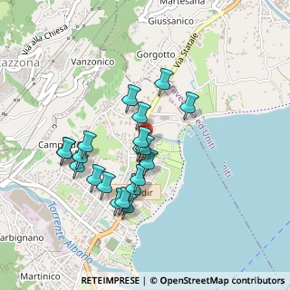 Mappa Via Statale, 22014 Dongo CO, Italia (0.404)
