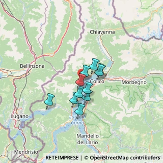 Mappa Via Statale, 22014 Dongo CO, Italia (8.58273)