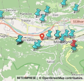 Mappa Via Streccia, 23013 Cosio Valtellino SO, Italia (2.206)