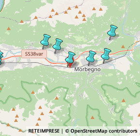 Mappa Via Streccia, 23013 Cosio Valtellino SO, Italia (5.46636)