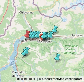 Mappa Via Streccia, 23013 Cosio Valtellino SO, Italia (8.1)