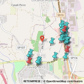 Mappa Via Tricesimo, 33019 Tricesimo UD, Italia (0.57037)