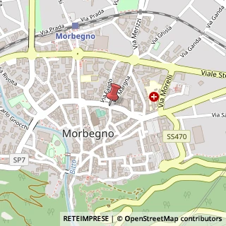 Mappa Via vanoni ezio 79, 23017 Morbegno, Sondrio (Lombardia)