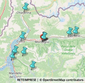 Mappa SP 7 della Val Gerola, 23017 Morbegno SO, Italia (15.63909)